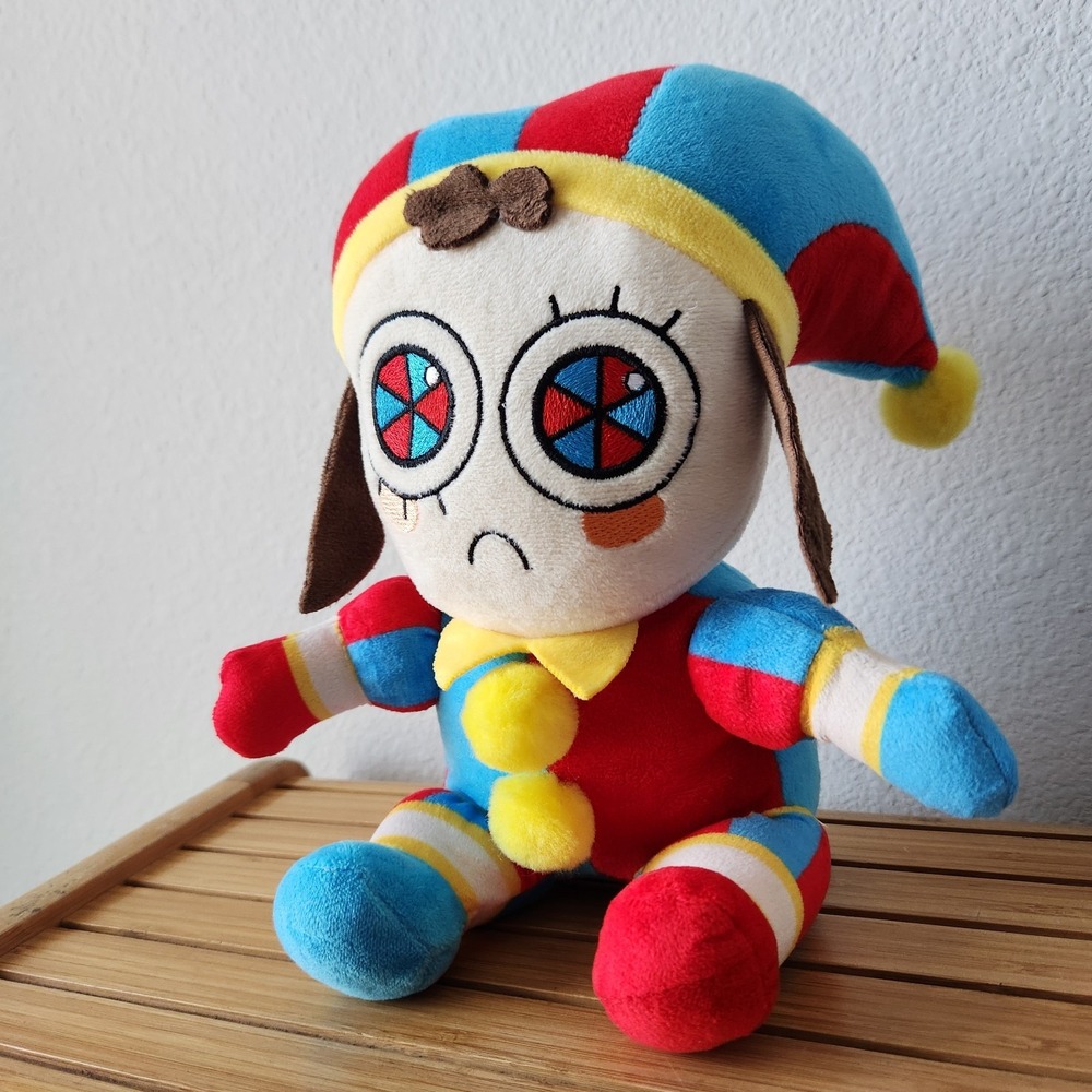Juniper Creates The Amazing Digital Circus Pomni Plush Stuffed Sad Clown‎ Jester